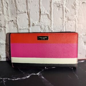 Kate Spade Women's Multicolor Wallet Like New Condition 6x3x1